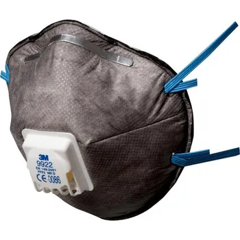 3M polomaska 9922 filtrační P2 s aktivním uhlím (9922)