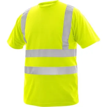 pracovní tričko CXS Liverpool reflexní tričko žluté
