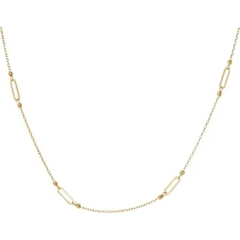 Náhrdelník Dámský náhrdelník ze žlutého zlata ZLNAH142F + DÁREK ZDARMA