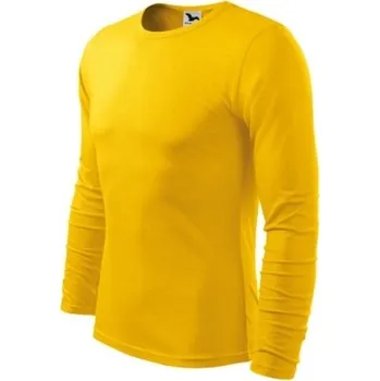 Dámské tričko Malfini - Adler Tričko pánské FIT-T LS119 Malfini Barva: Žlutá 04, Velikost: 2XL