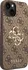 Pouzdro na mobilní telefon Guess PU 4G Metal Logo pro Apple iPhone 14 hnědé