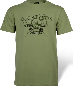 Rybářské oblečení Black Cat Military Shirt zelené