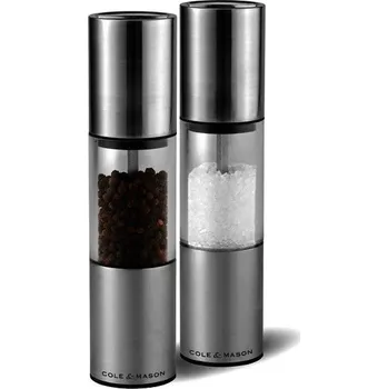 Mlýnek na koření Cole&Mason - Sada mlýnků na sůl a pepř OSLO 2 ks 18,5 cm