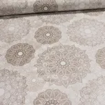 Rexdeco 14Q/01 béžové mandaly 140 cm…