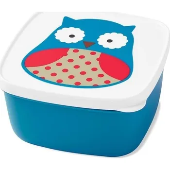 Dóza na potraviny Skip Hop Sada krabiček na svačinku s víčkem 175 až 470 ml 3 ks Zoo Sova mix barev