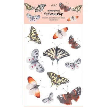 Odstranitelné tetování Tetovačky motýli - ePipí 0000544