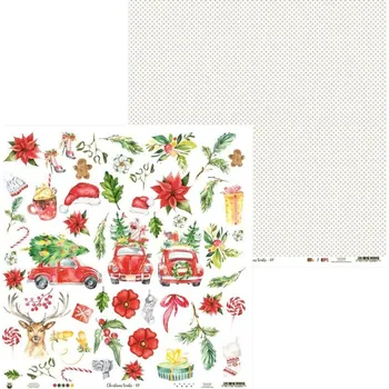 Fotopapír P13 Oboustranný papír na scrapbook Christmas treats 30x30