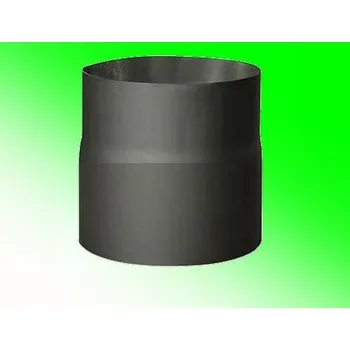 Kouřovod Kovo KRAUS Roura ø 150 mm; délka 150 mm, ANTRACIT