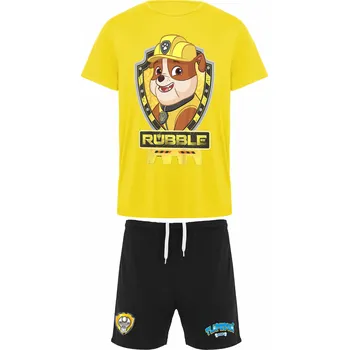 Polyesterový letní set Rubble Tlapková Patrola Barva: Žlutá, Velikost: S