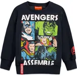 Chlapecká mikina AVENGERS ASSEMBLE černá Velikost: 104