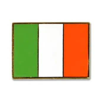 Odznak (pins) 18mm vlajka Itálie - barevný