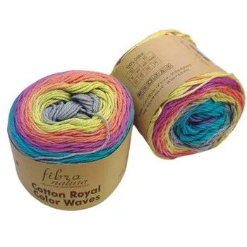 Příze Fibra Natura Cotton Royal Color Waves