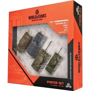 Desková hra World of Tanks: Starter Set (Maus, T29, IS-3, Centurion)