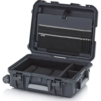 paleta Ochranné kufry Pro Trolley 55 x 40 x 22,3 cm - Antracitová šedá - Antracitová šedá - materiál: PP - CP 5422 B2-7016