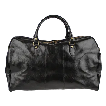 Cestovní taška NovaKabelka.cz Kožená cestovní taška Galba Nera