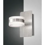 Nástěnné LED světlo Fabas 3239-21-212 Dunk kartáčovaný hliník