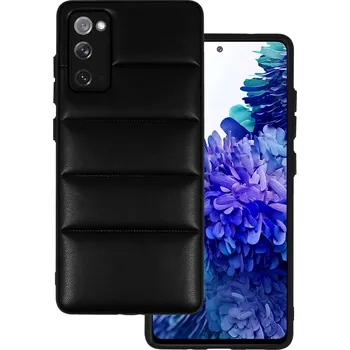 Pouzdro na mobilní telefon Kožené 3D pouzdro pro Samsung Galaxy S20 FE/Lite design 2 černé