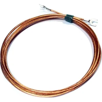 Příslušenství ke zvukové technice SUPRA Ground Phono Cable 1m (Zemnící drátek)