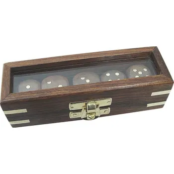 SEA Club Hrací kostky dřevěné 12,5 x 4 x 3,5 cm