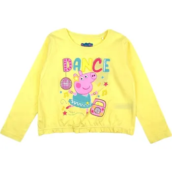 Dívčí tričko Peppa Pig TRIKO PEPPA PIG, žluté Velikost: 110
