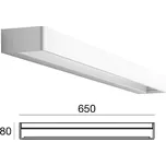 Italské LED světlo Metal 90324 LineaLight bílé 65cm