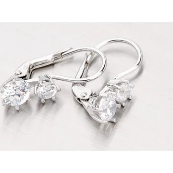 Náušnice Dámské náušnice stříbro 925 zirkon MORM6762