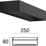 Italské LED světlo Metal 90332 LineaLight bílé 25cm