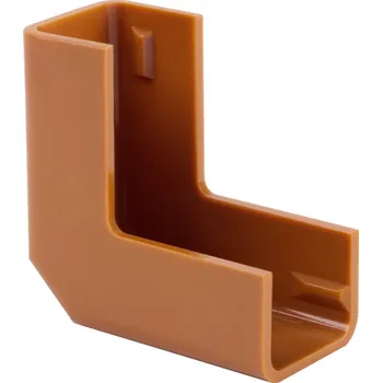 Elektroinstalační materiál KOPOS KOLÍN KOPOS Kryt 8736_SD roh vnější Lv 18X13 světlé dřevo 8736_SD