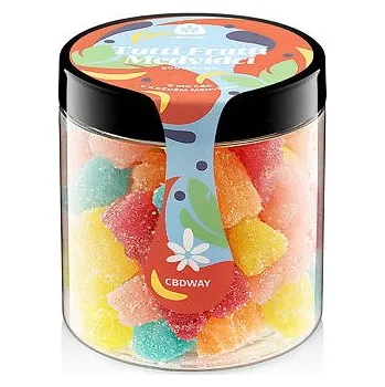 CBD CBD WAY Medvídci Tutti Frutti 500 mg 200 g