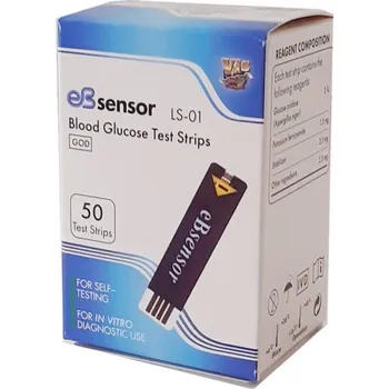 Visgeneer eBsensor Proužky ke glukometru 50 ks