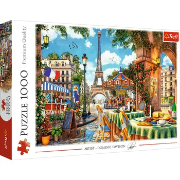 Puzzle Trefl Ráno v Paříži 1000 dílků