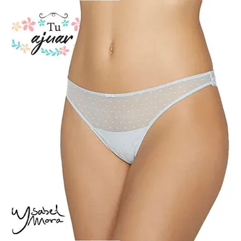 Dámská móda Tanga 19220 pastelově modrá - Ysabel Mora S