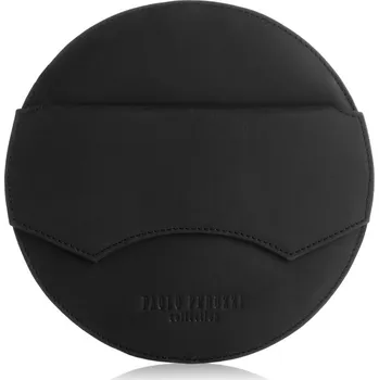 Kabelka Dámská kulatá taška na rameno PAOLO PERUZZI vintage; matná černá