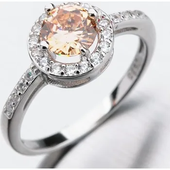 Prsten Dámský prsten stříbro 925 zirkon GST-11280 velikost 51