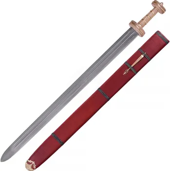 Replika zbraně Deepeka Římská spatha typu Podlodów s pochvou, 3. stol.