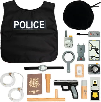 UMU Policejní sada pro děti 17 ks