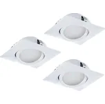 EGLO Zápustné LED svítidlo set 3ks PINEDA Eglo 95844