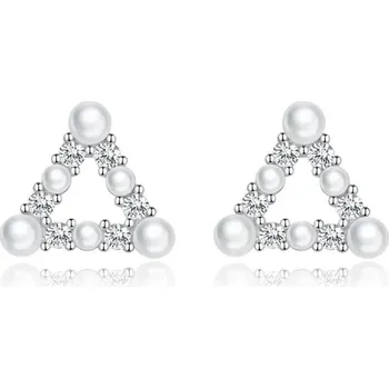 Náušnice Olivie Stříbrné náušnice TROJÚHELNÍK 7887 Ag 925; ≤1,9 g.