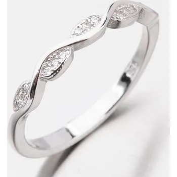 Šperk Dámský prsten stříbro 925 zirkon GST-11149 velikost 55