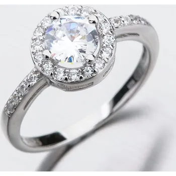 Šperk Dámský prsten stříbro 925 zirkon GST-11279 velikost 52