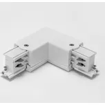 Arelux Rohový konektor TKN1008 MWH, přívod z levé strany pro lišty z řady TRACK N