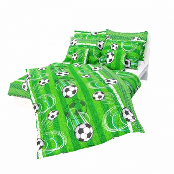 Povlečení Stanex Míče 140 x 220, 70 x 90 cm nitěné knoflíky