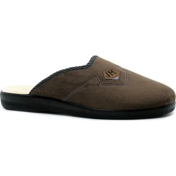 Pánské pantofle ROGALLO 4110/007 hnědá, pánské domácí pantofle vel.44