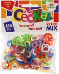 Teddies Céčka barevná retro mix 150 ks