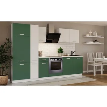 Kuchyňská linka Kuchyňská linka Toni labrador / bílá, 290 cm