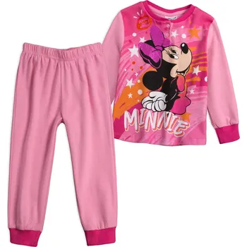 Dívčí pyžamo DISNEY MINNIE GLITTER růžové pink Velikost: 122