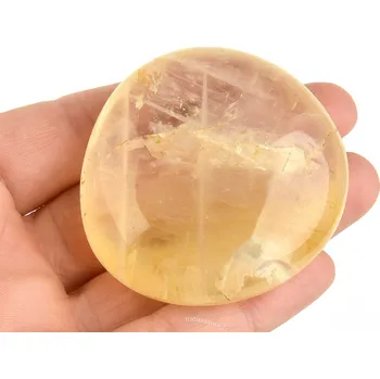 Přírodní kámen Limonit v křišťálu z Madagaskaru 114g