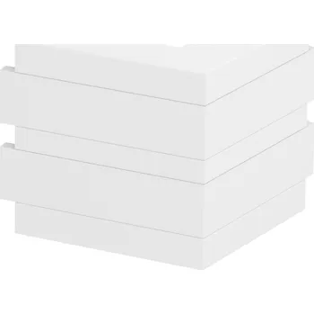 kabelová chránička OBO BETTERMANN Kryt GK-AS53165RW vnějšího rohu 6113410