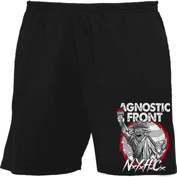 Pánské kraťasy bermudy, kraťasy Agnostic Front - NYHC