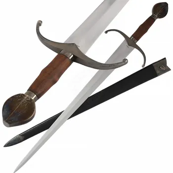 Replika zbraně Windlass Steelcrafts Jednoruční meč "Sire de Joinville", 15. století, s pochvou